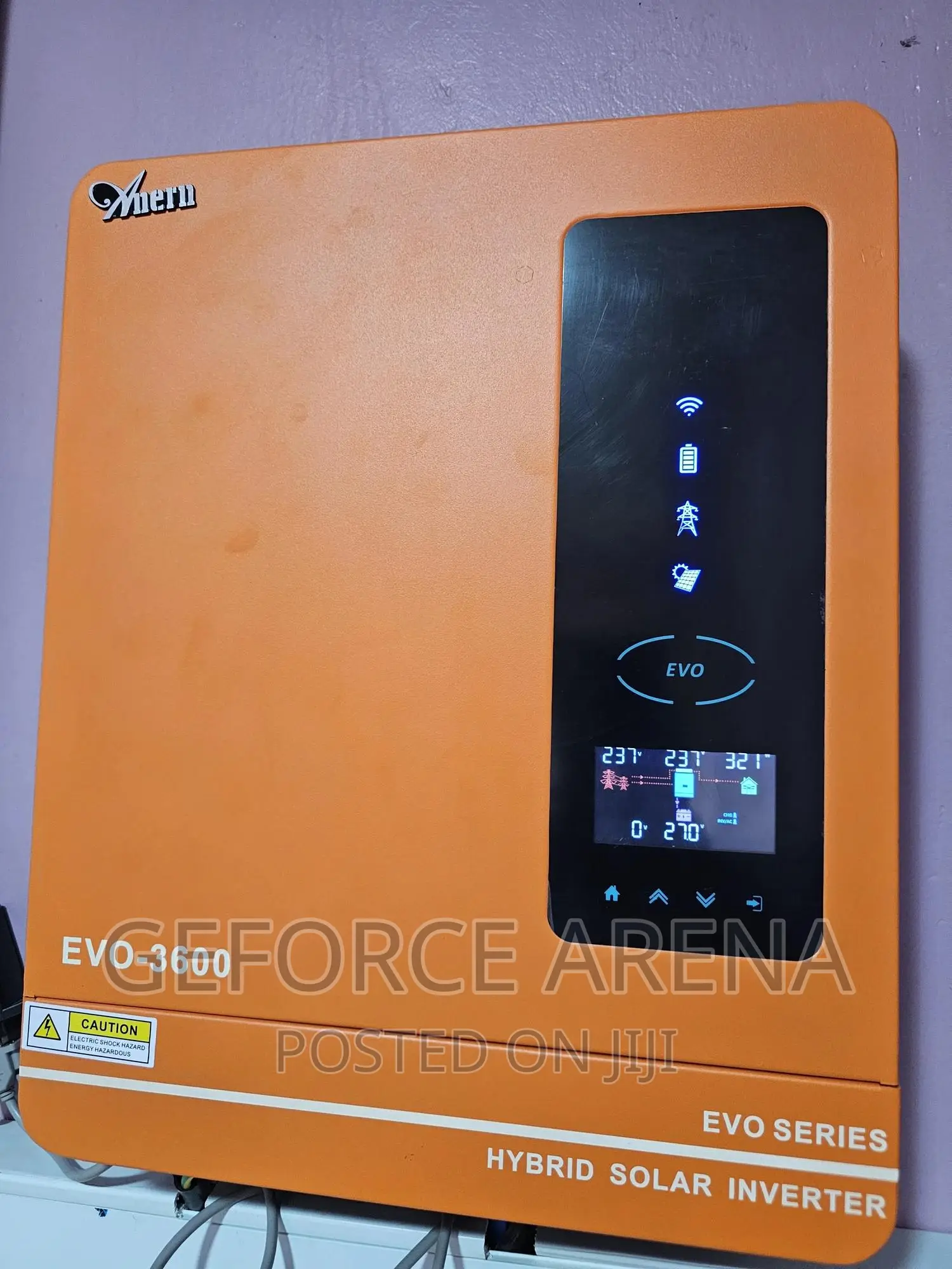 Anern 3600watts Hybrid Solar Inverter + Wi-Fi App Control