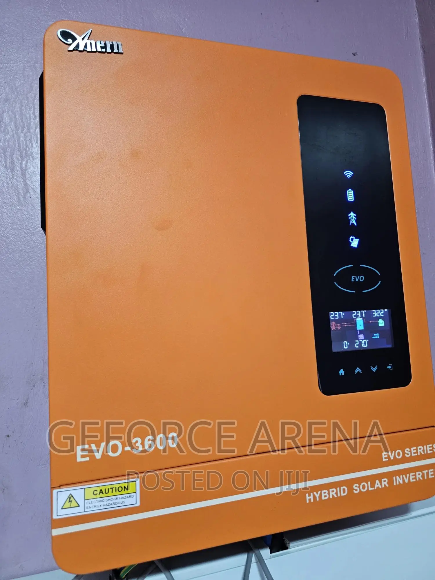 Anern 3600watts Hybrid Solar Inverter + Wi-Fi App Control