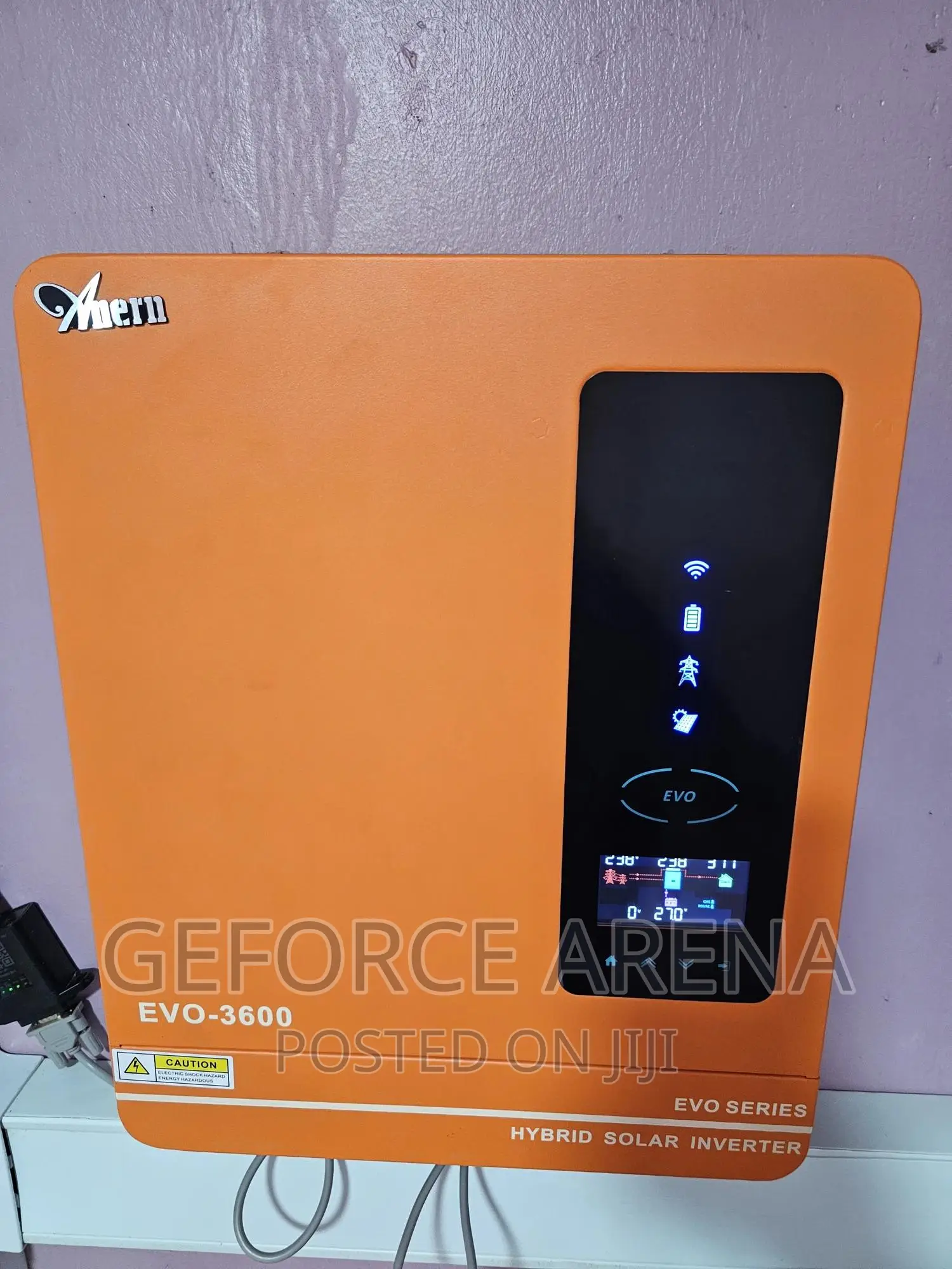 Anern 3600watts Hybrid Solar Inverter + Wi-Fi App Control