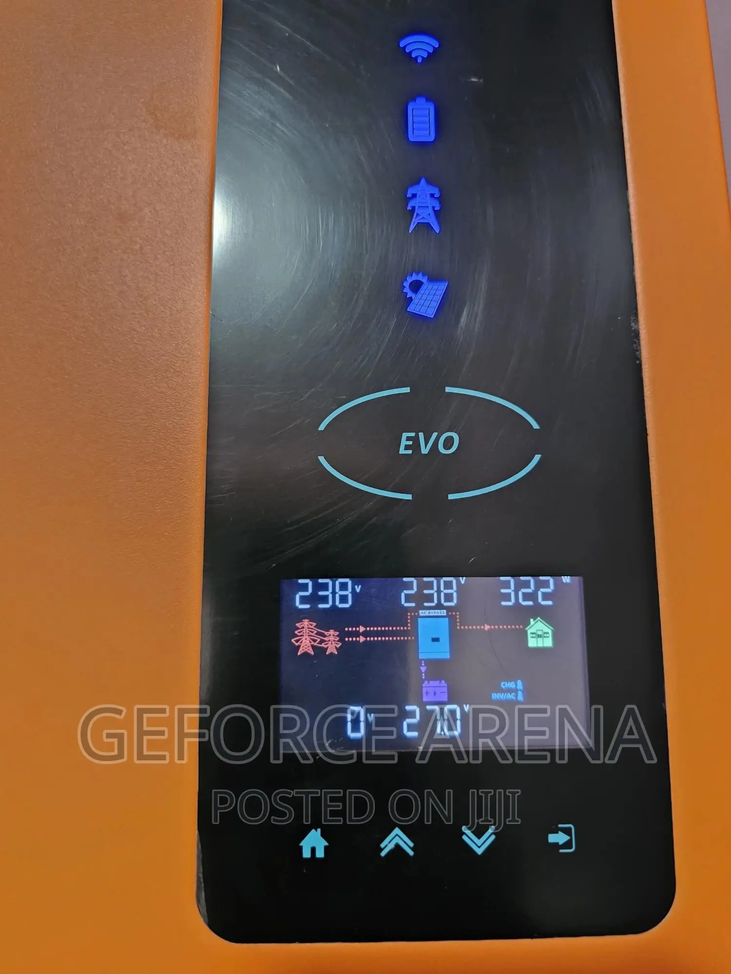 Anern 3600watts Hybrid Solar Inverter + Wi-Fi App Control