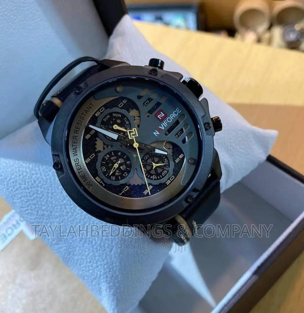 NAVIFORCE Luxury Waterproof Men's Army Military Wrist Watch