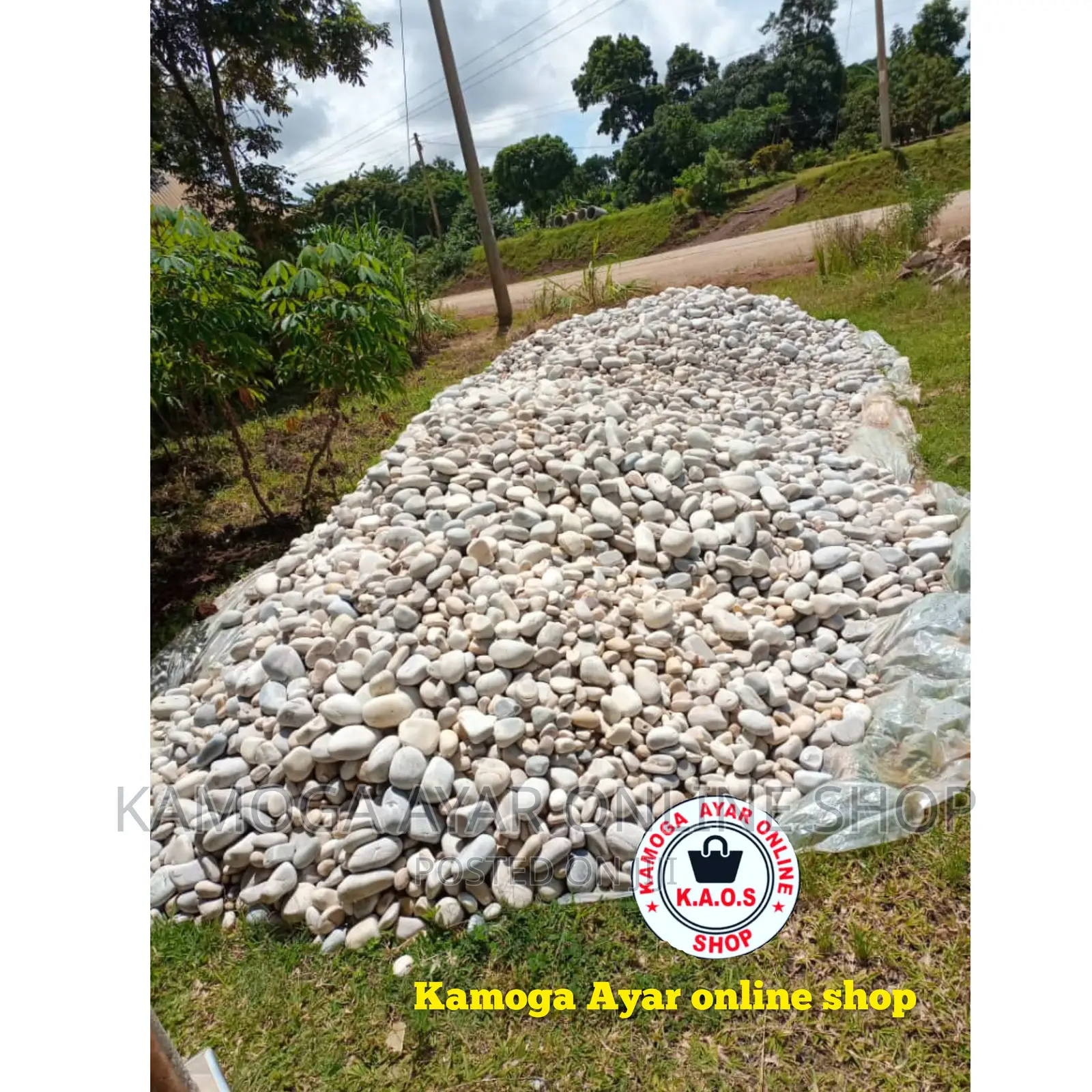 Natural White Pebble Stones/Natural Stones