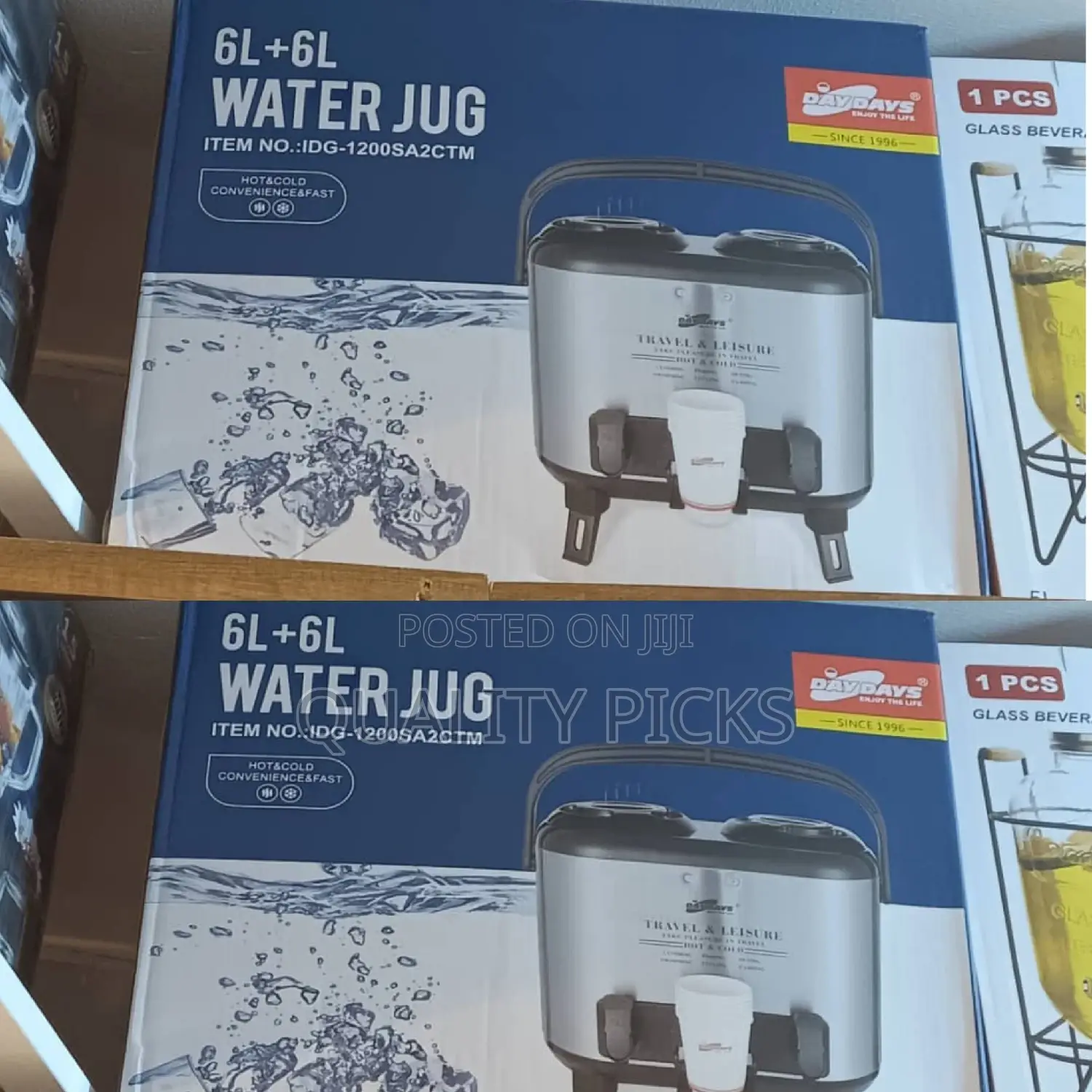 Double Twin Water Jug