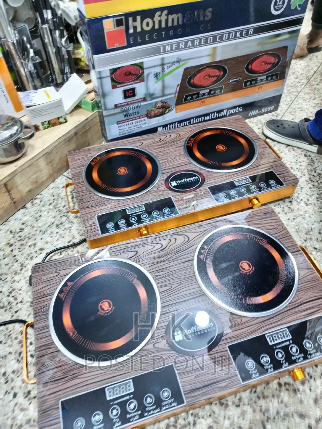 Hoffman Double Infrared Cooker 5000W