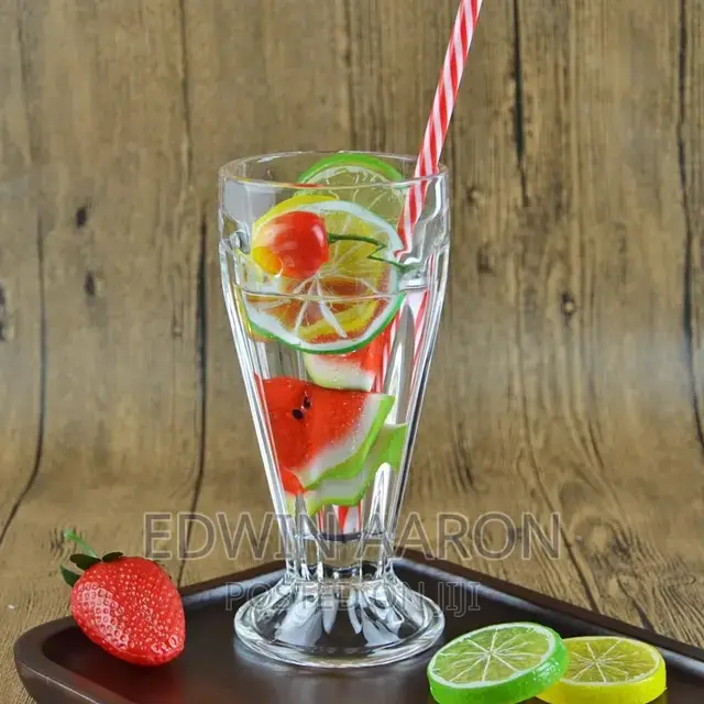 Ice Cream Clear Glass 12pcs