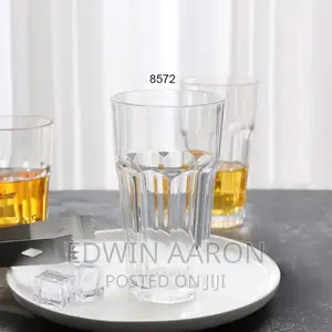 Octagonal Glass Tumbler