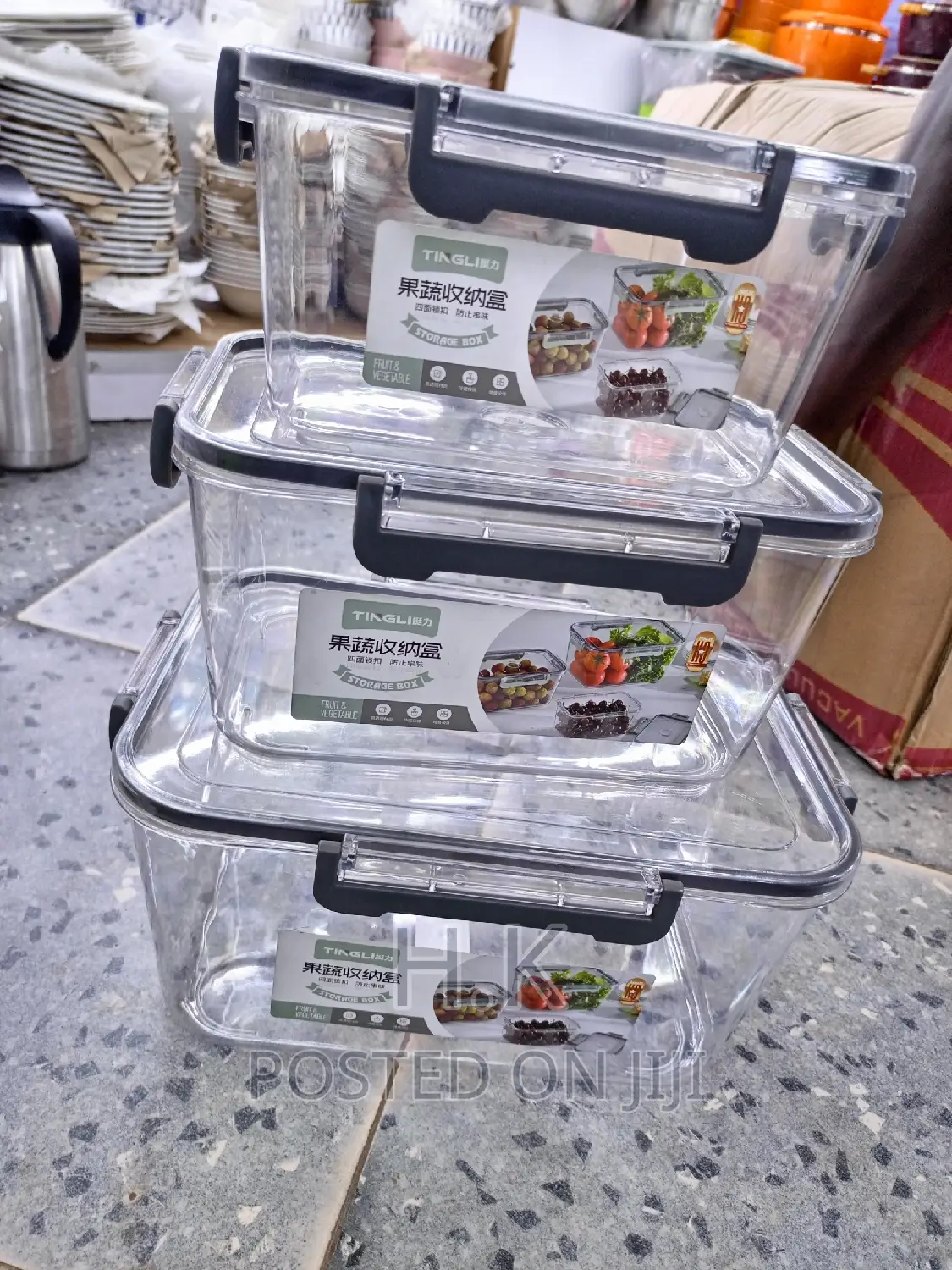 Set Storage Durable Containers