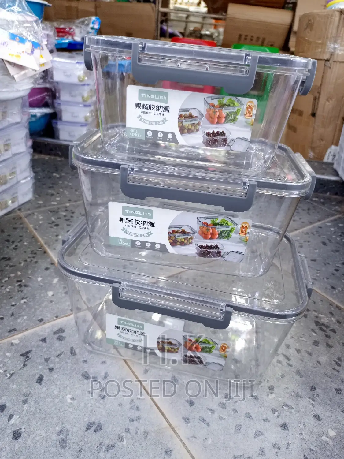 Set Storage Durable Containers