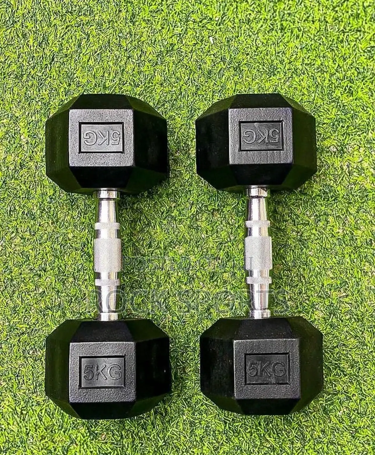 5kg Hexagon Dumbbells Set