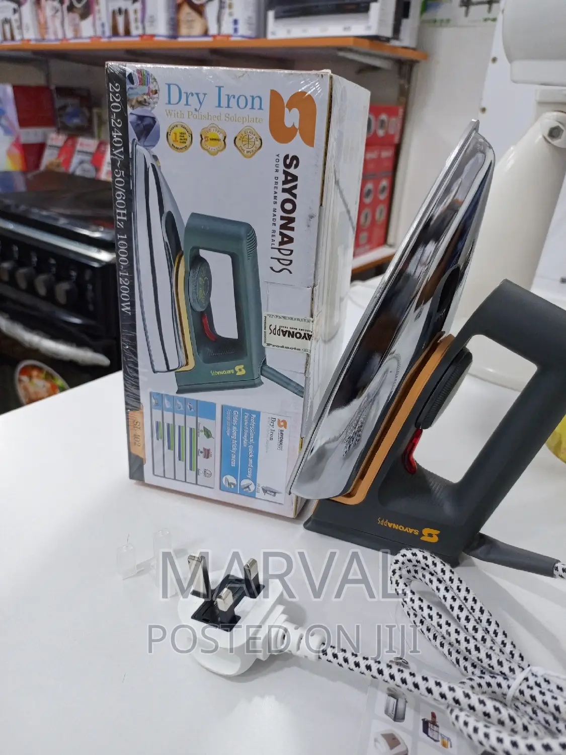 Sayona 3plug Flat Dry Iron