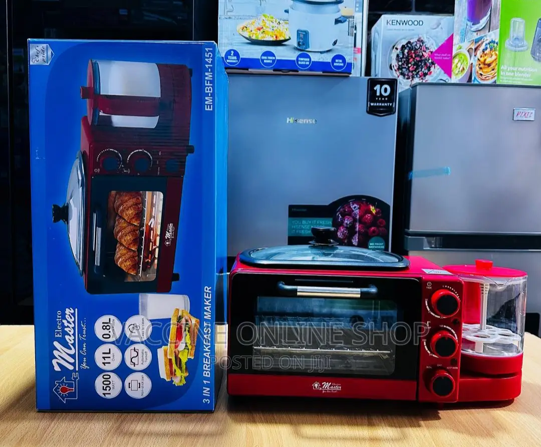 Master 3in1 Breakfast Maker Machine/3in1 Breakfast Maker
