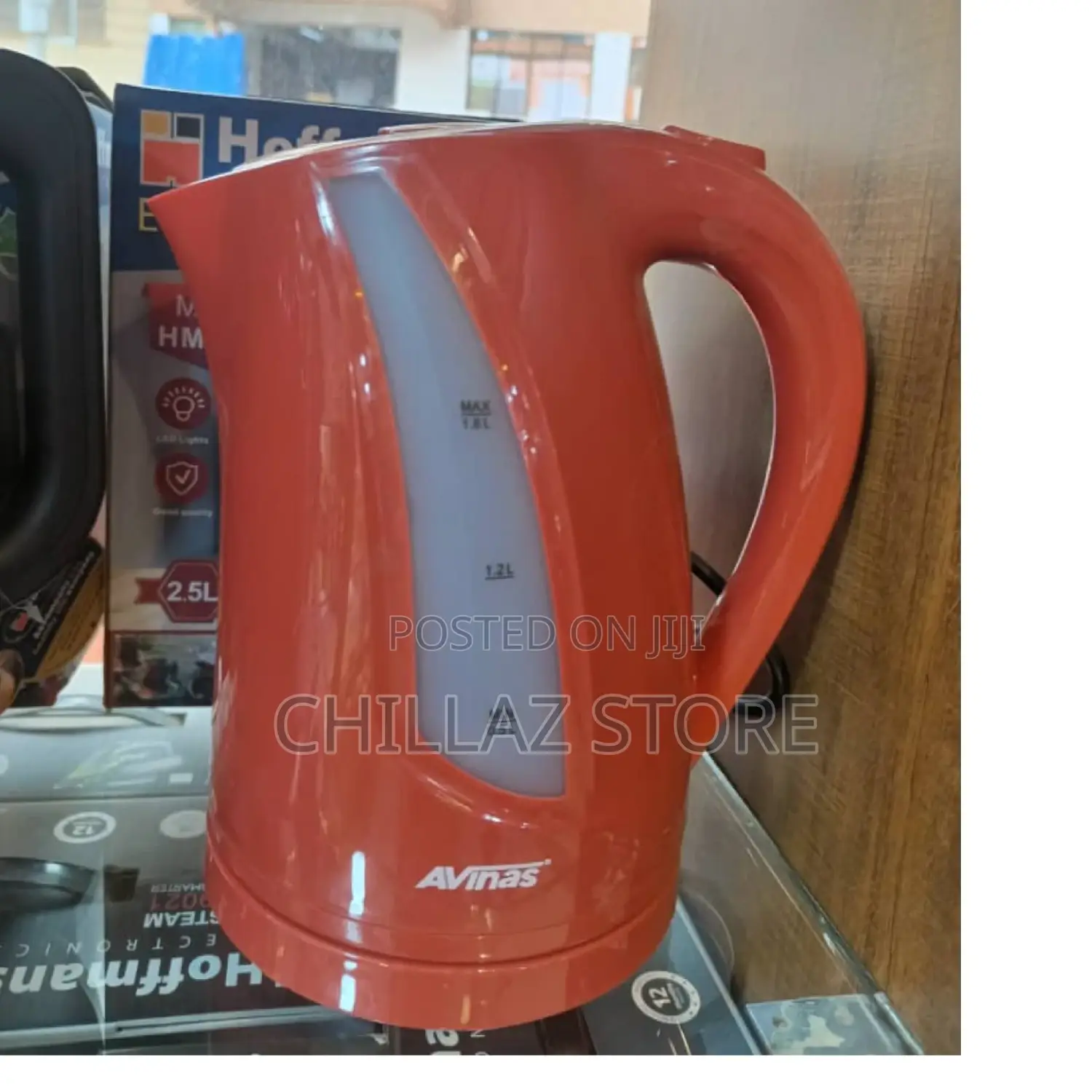 Avinas 1.8 Automatic Off Switch Cordless Electric Kettle.