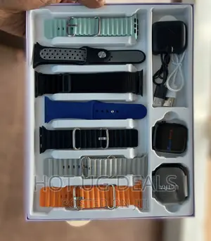 7 Straps Love Series Watch And Charger - Multicolor