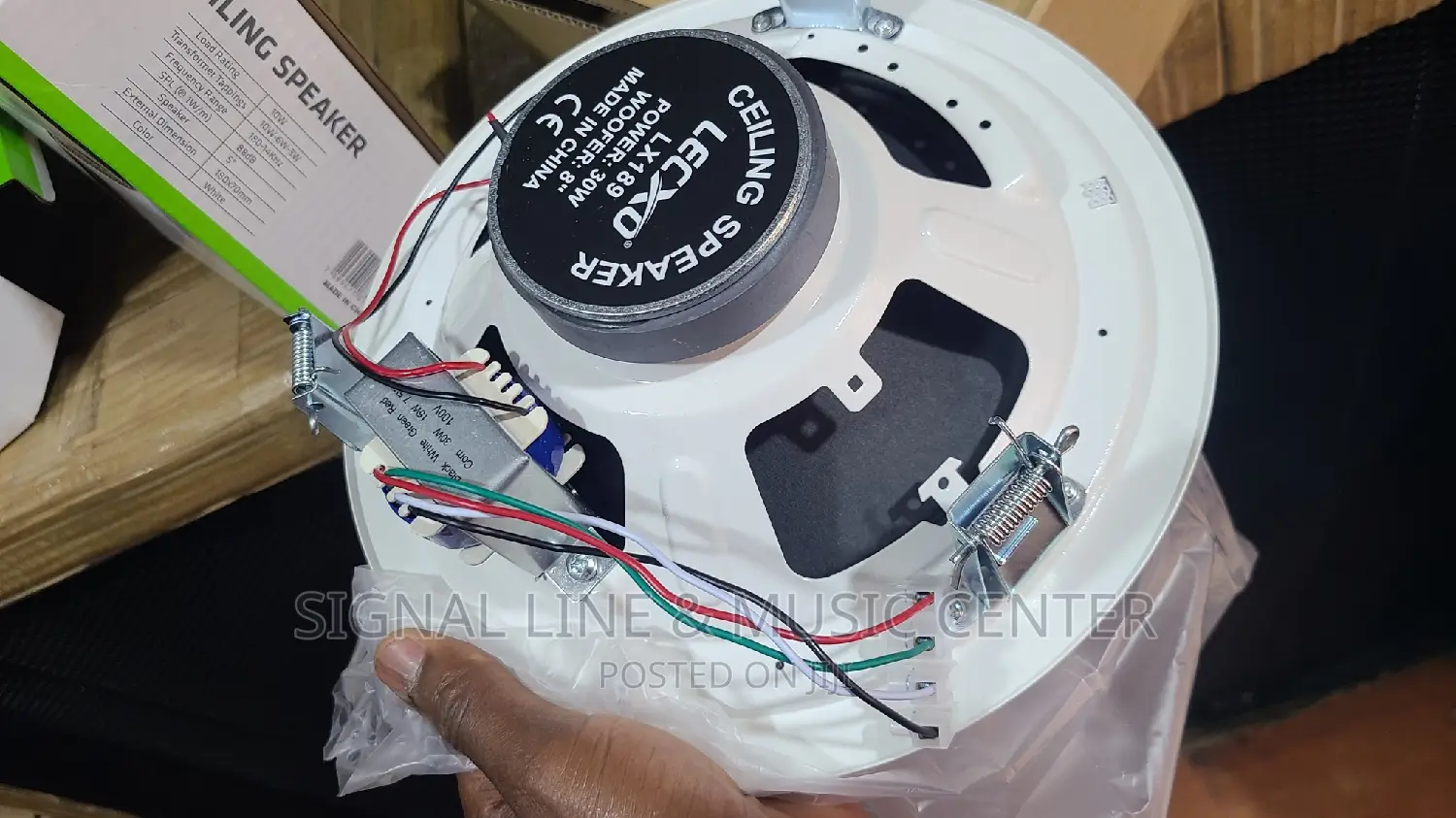 Ceiling Speakers Size 8inch, 30watts White Cou