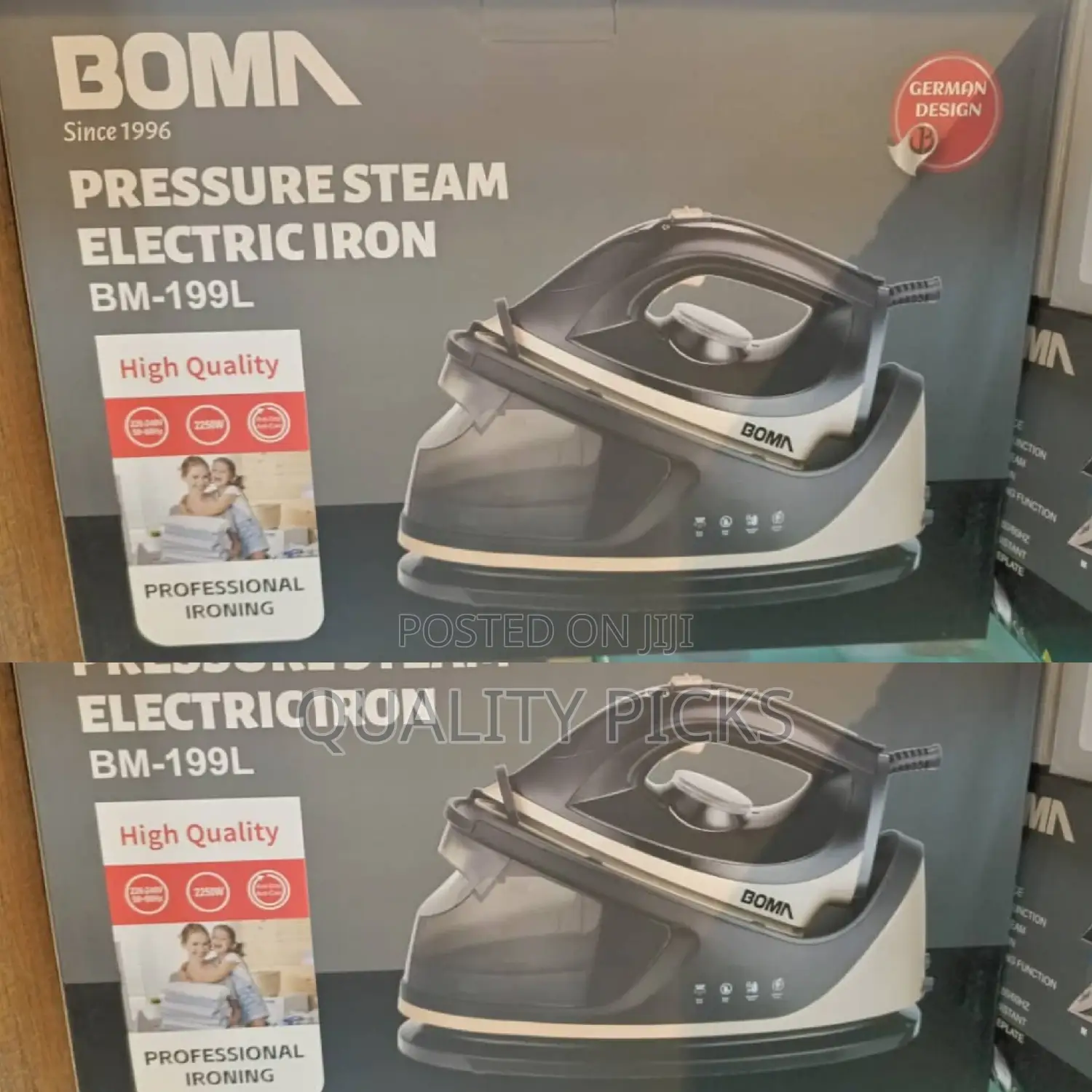Electric BOMA Steam Iron