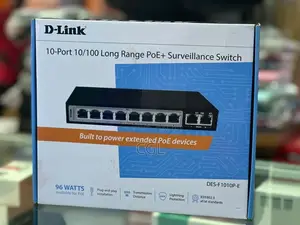 Photo - D-Link 8port Long Range Poe+Surveillance 10port Poe Dlink