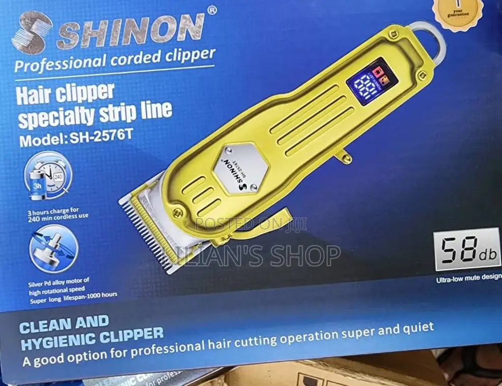 Shinon Professional Corded Clipper