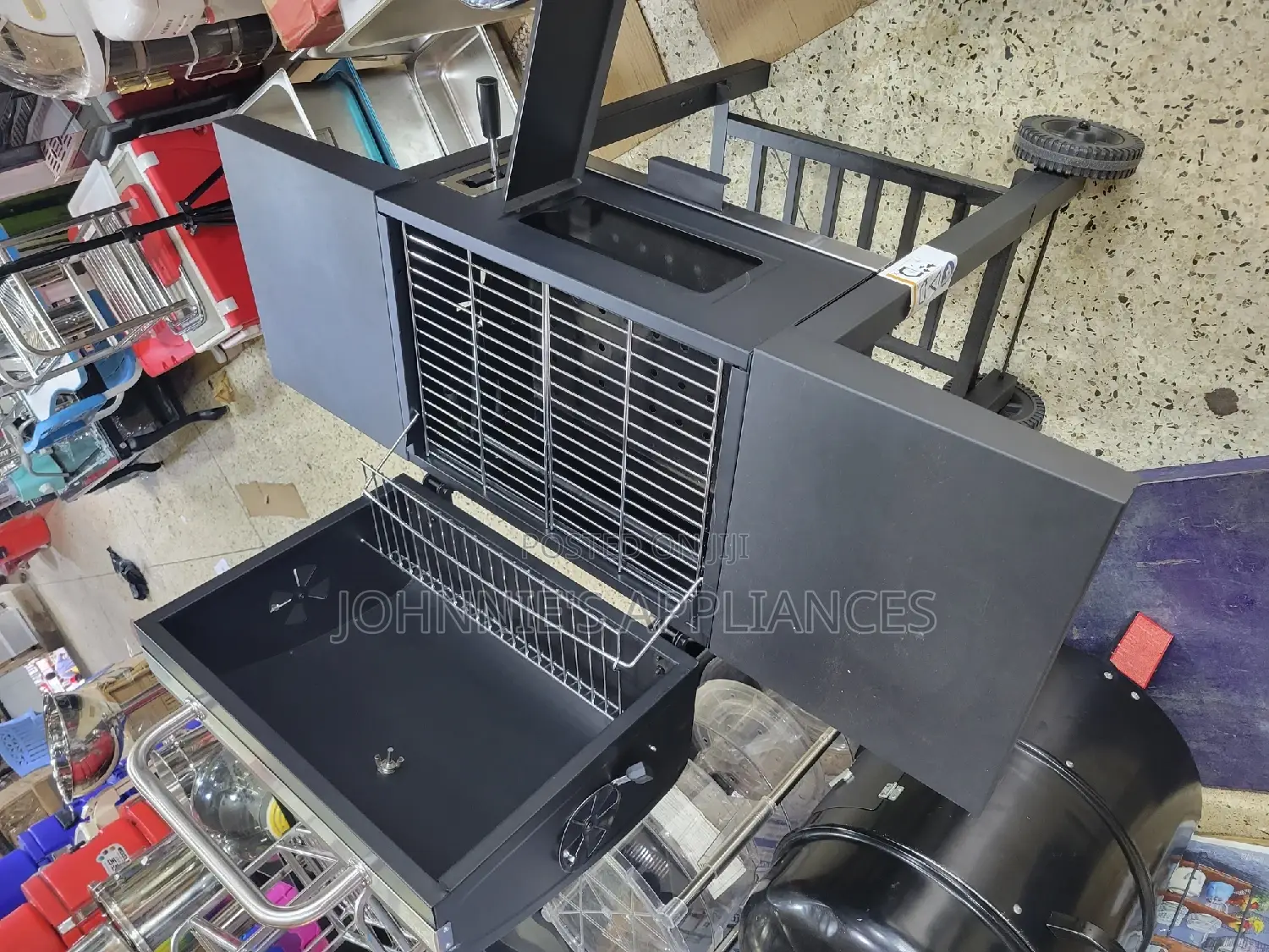 Commercial Multipurpose Charcoal Barbecue Grill