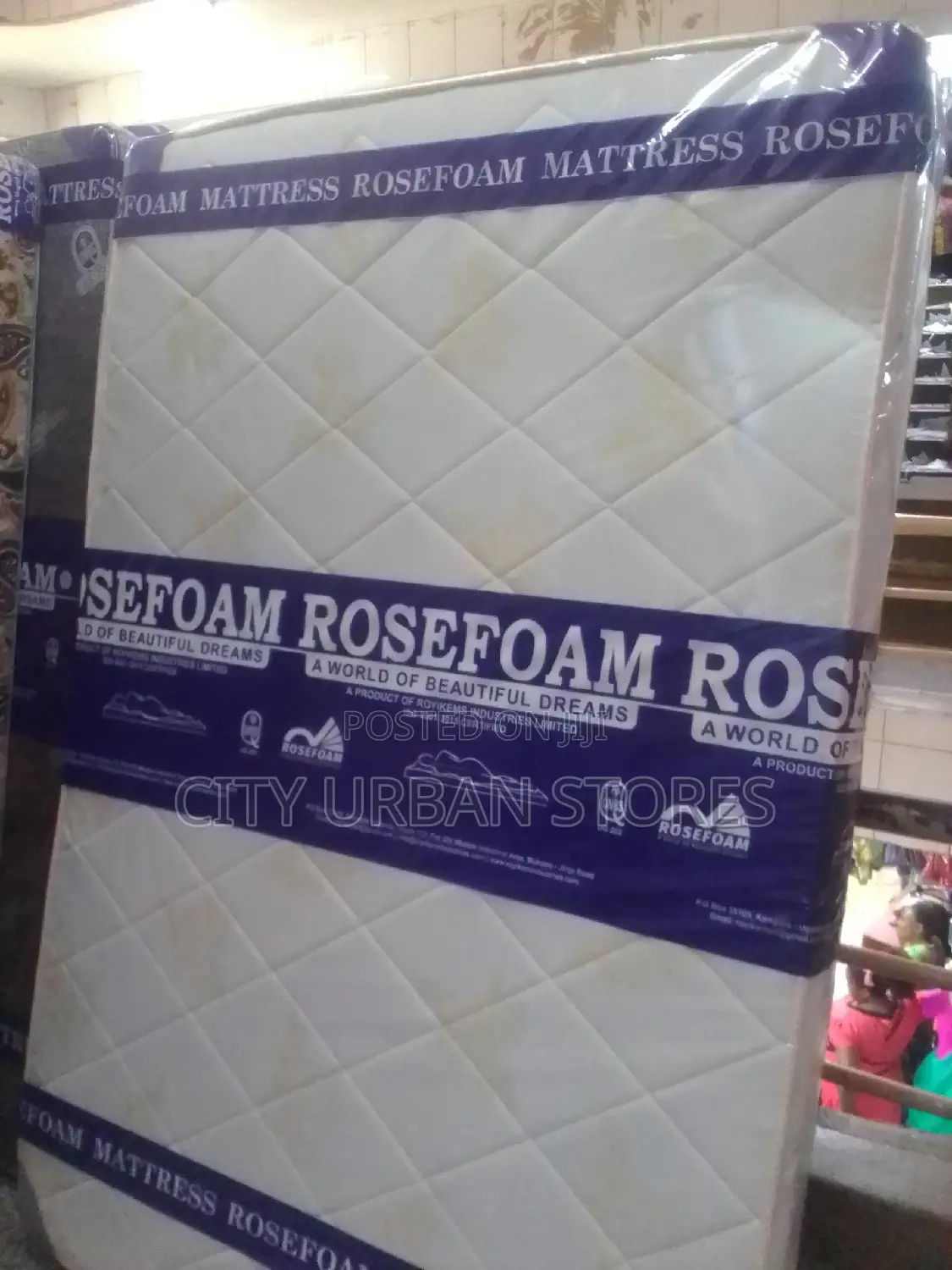 Rose Foam Premium High Density Mattress