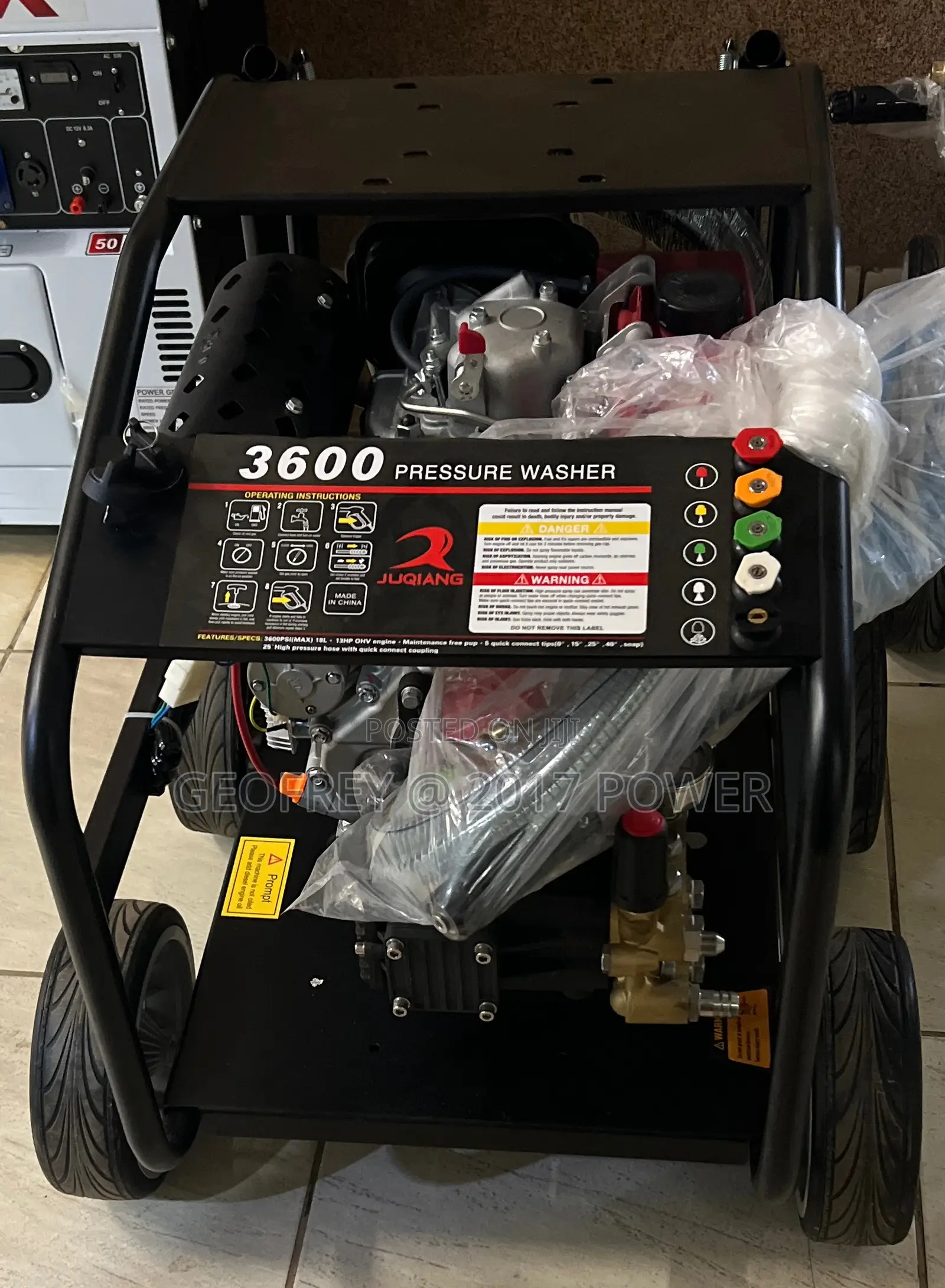 Diesel Jet Car Washer