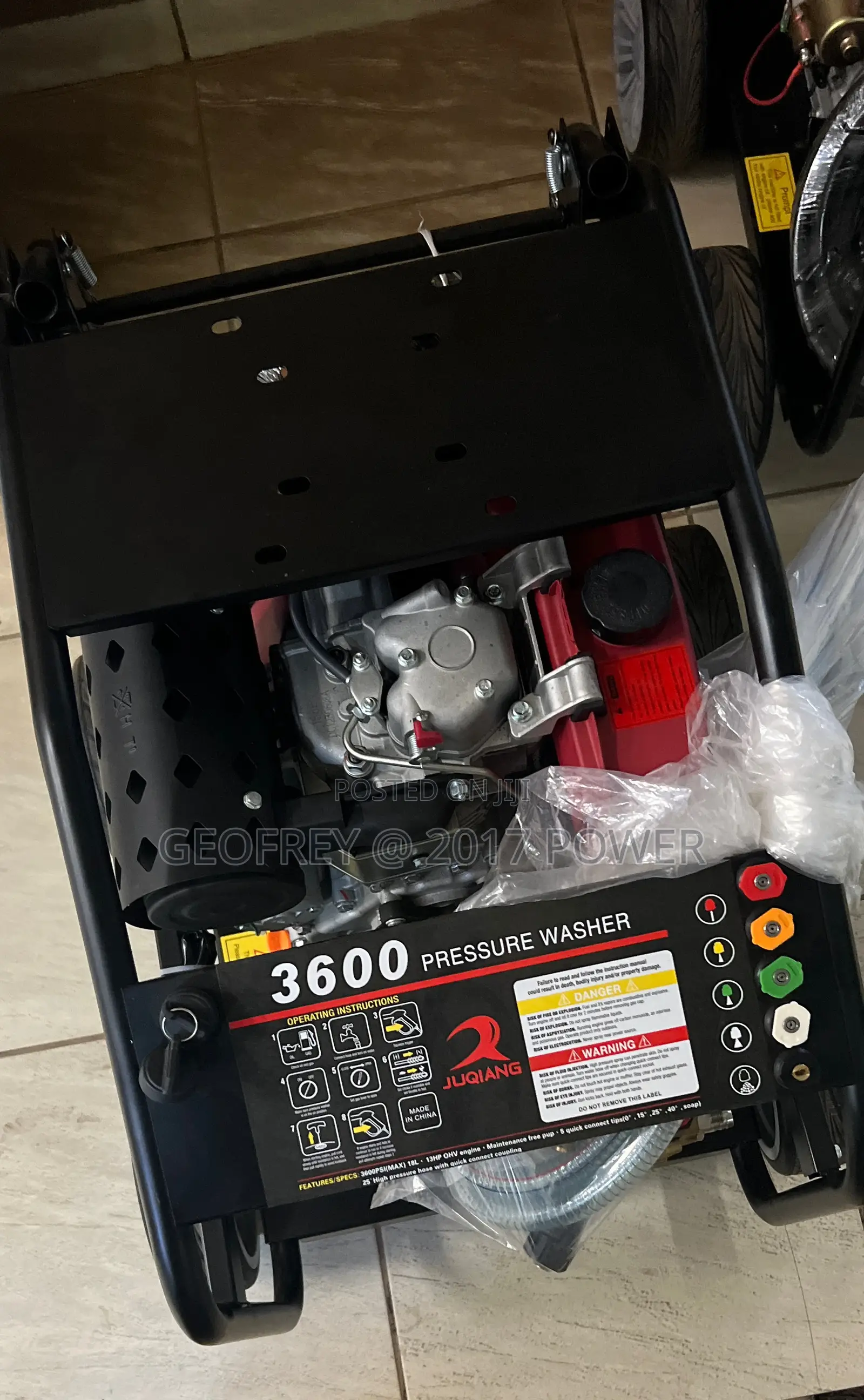 Diesel Jet Car Washer