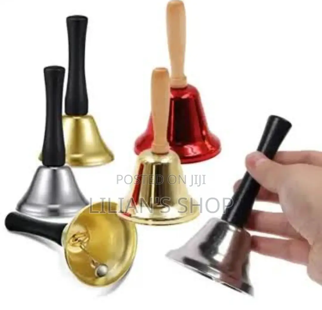 Stainless Steel Hand Bell and Call Bell,Desk Bell