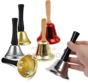 Stainless Steel Hand Bell and Call Bell,Desk Bell
