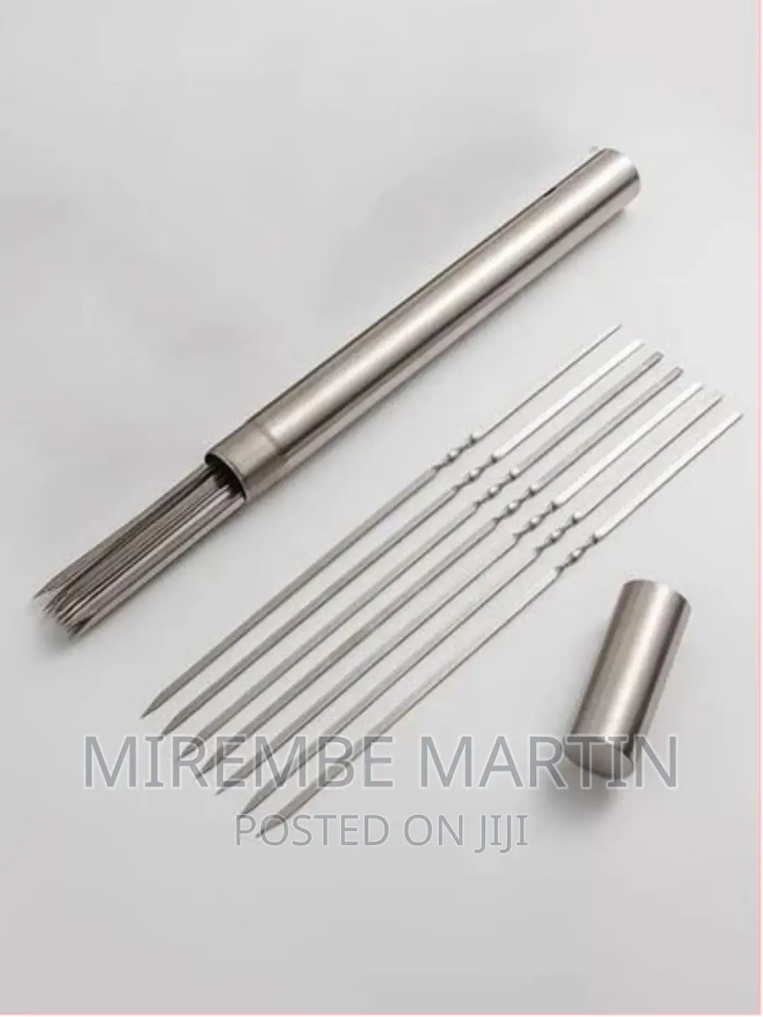 Slider, Stainless Steel Flat BBQ Skewers Shish Kabob