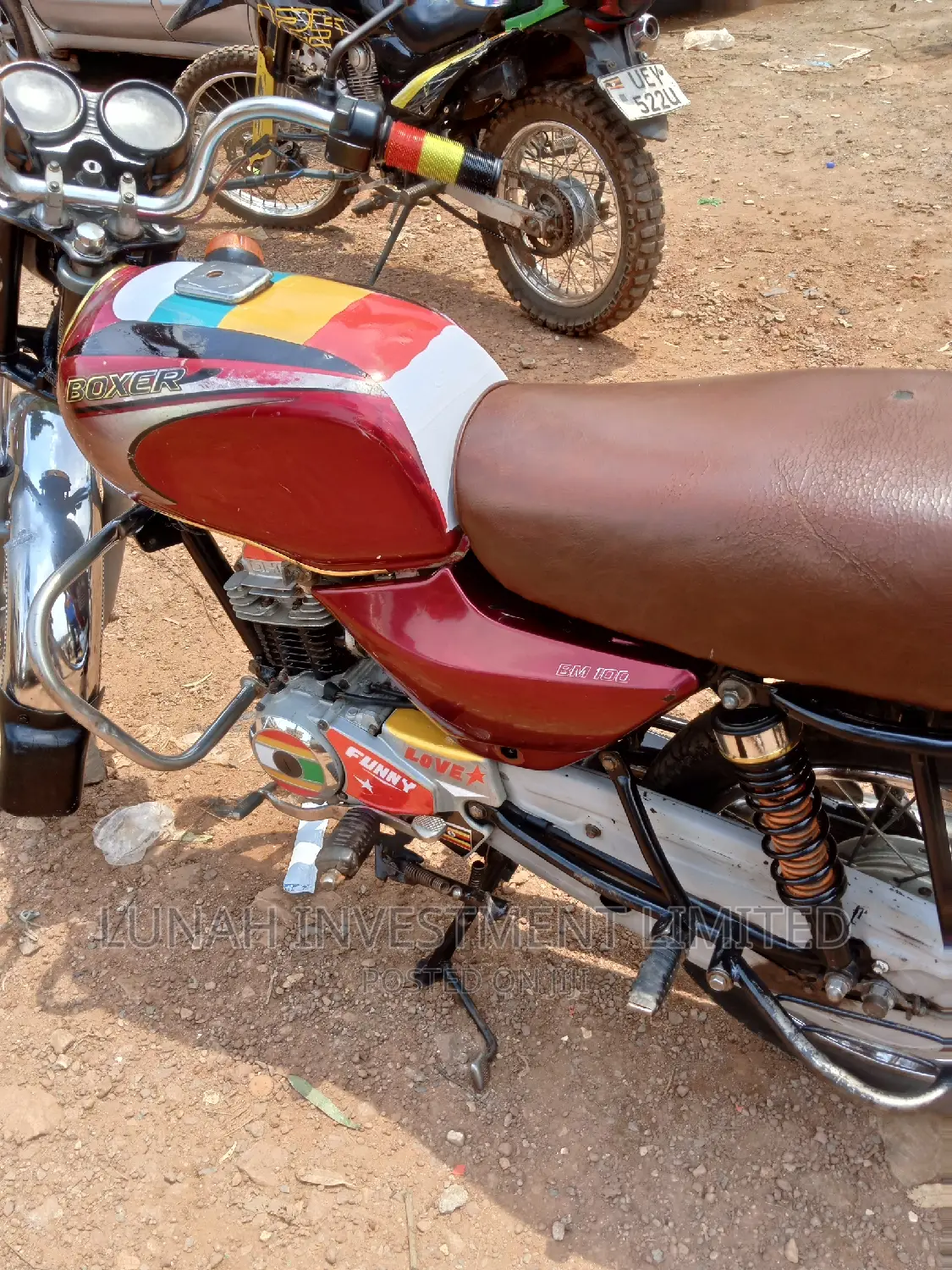 Bajaj Boxer 2022 Red