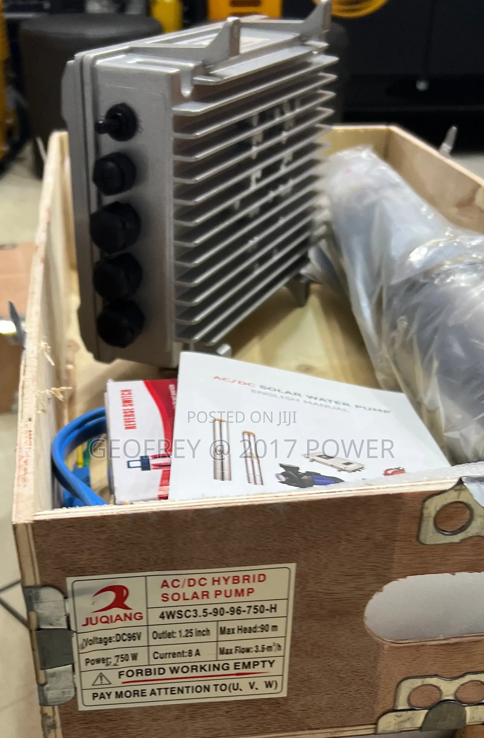 Solar Submersible Water Pump 90m Head