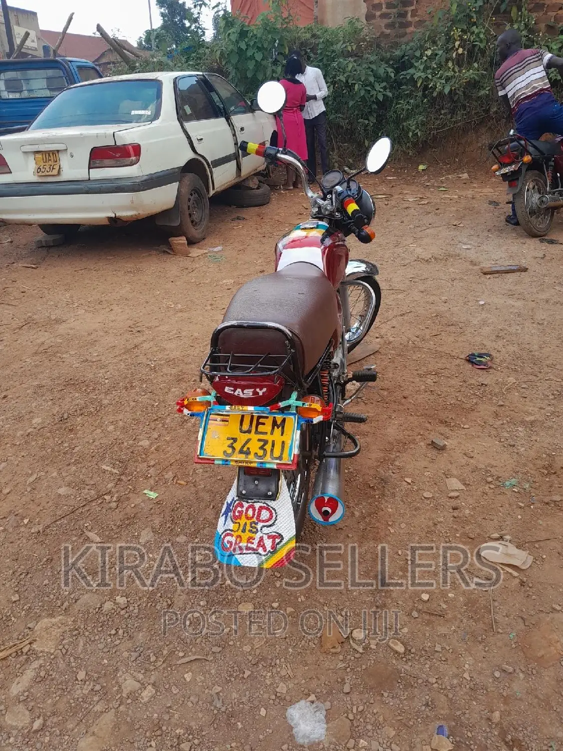 Bajaj Boxer 100 2015 Red