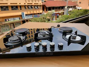 Glass 5 Burner Gas Cooker