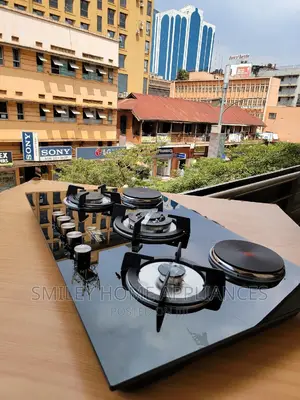 Glass 5 Burner Gas Cooker