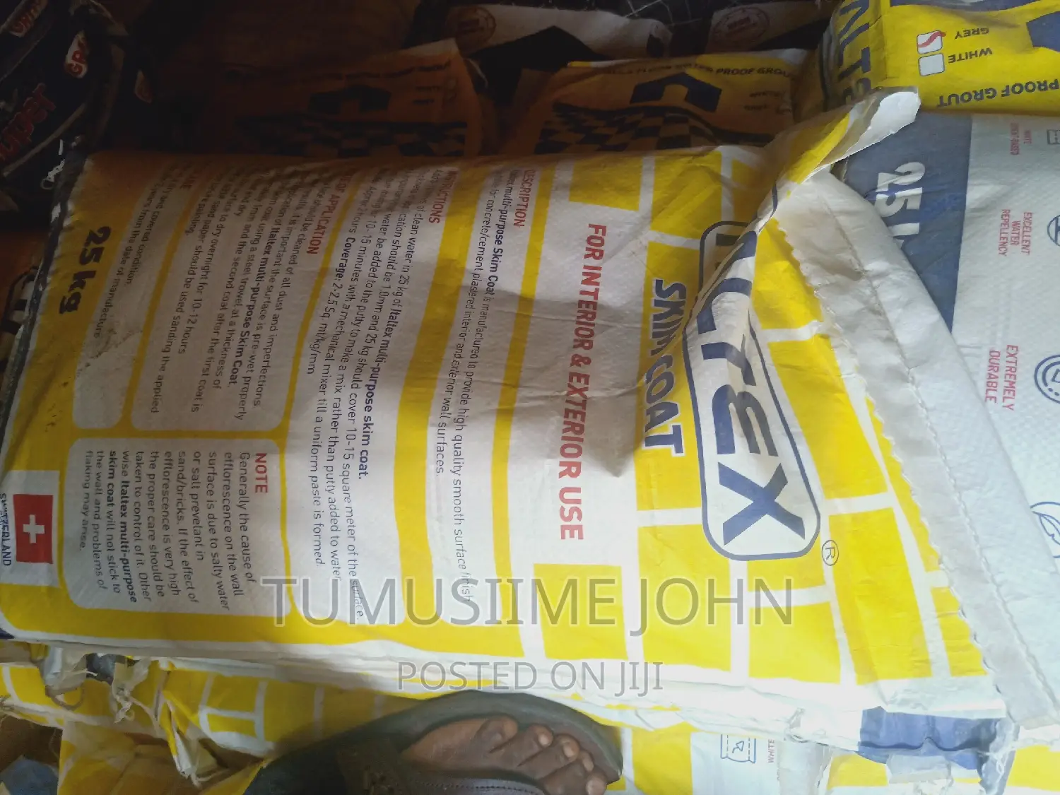 SKIM COAT (For Interior and Exterior Use)