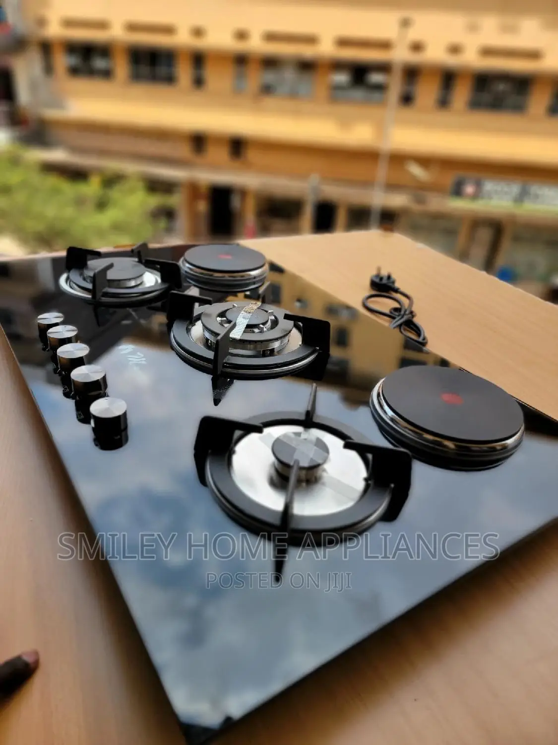 5 Burner Glass Gas Cooker