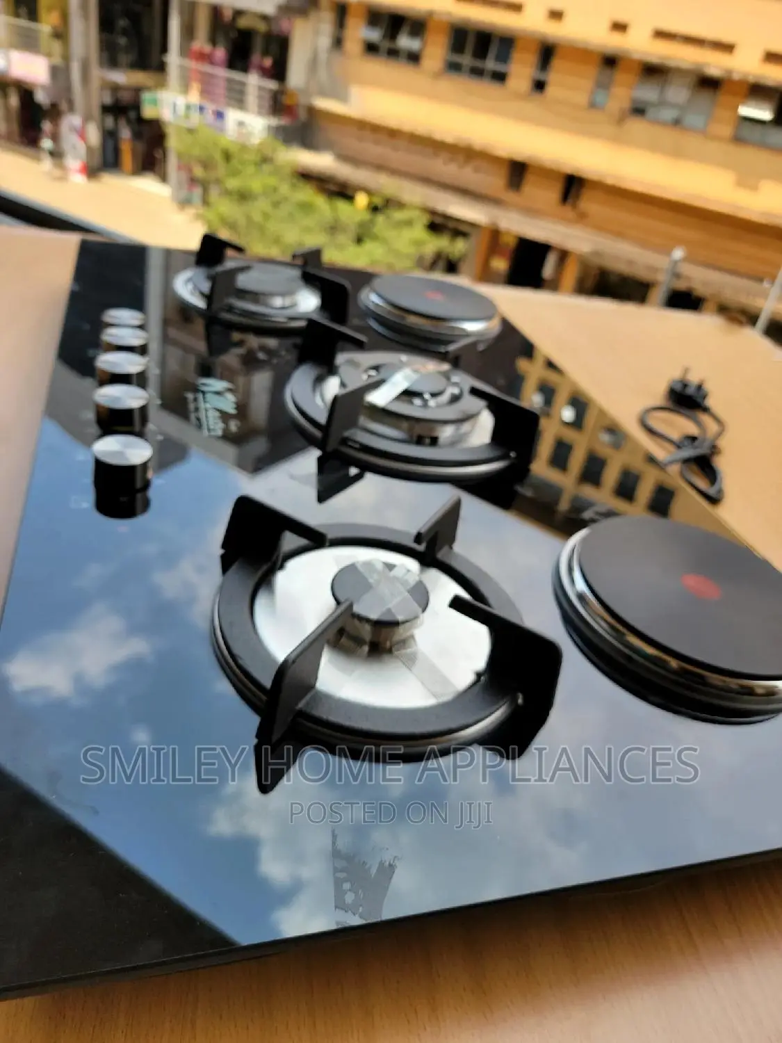5 Burner Glass Gas Cooker