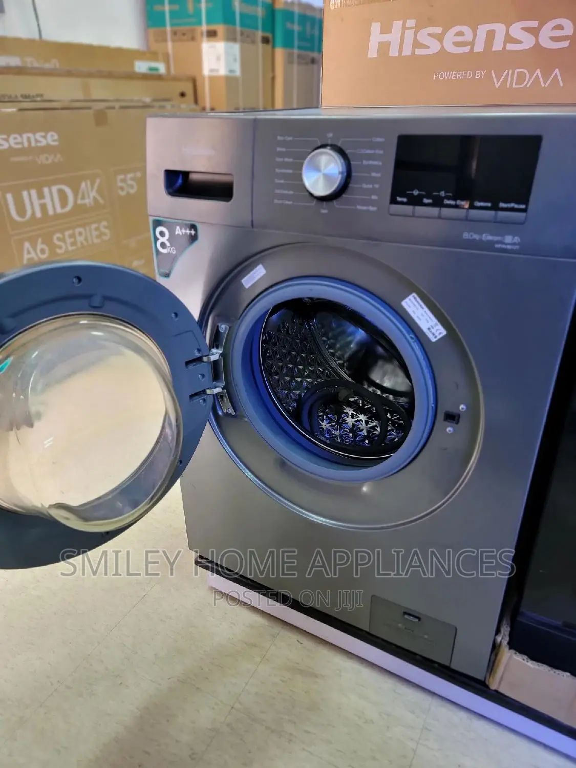 Brand New Hisense 8kgs Frontloader Washing Machine