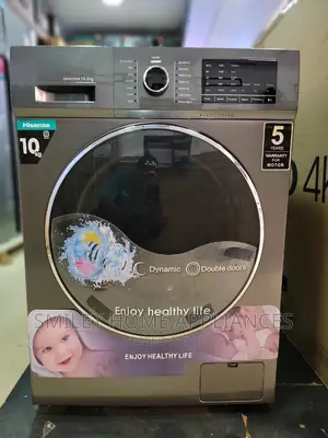 Brand New Hisense 10kgs Frontloader Washing Machine