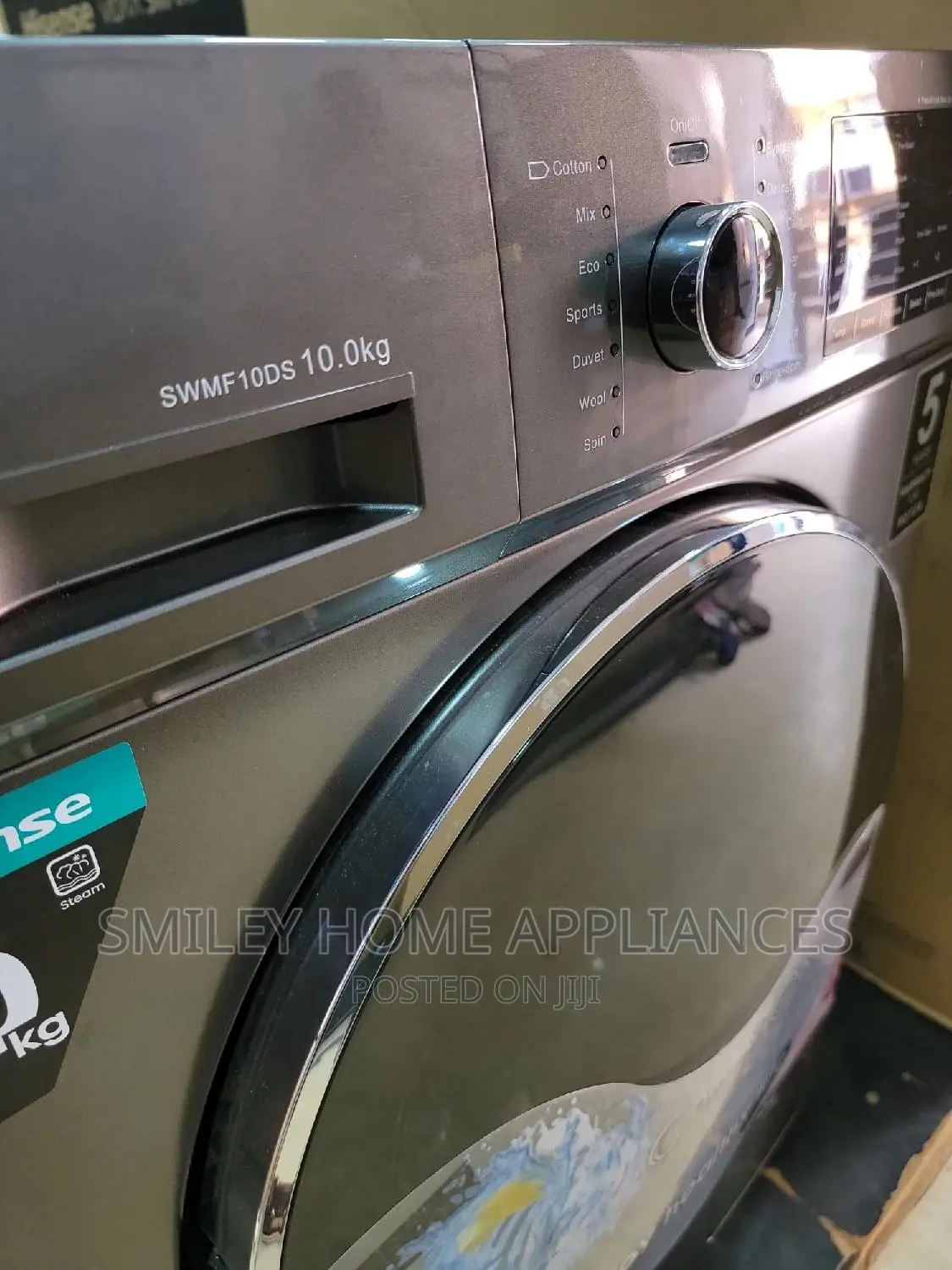 Brand New Hisense 10kgs Frontloader Washing Machine