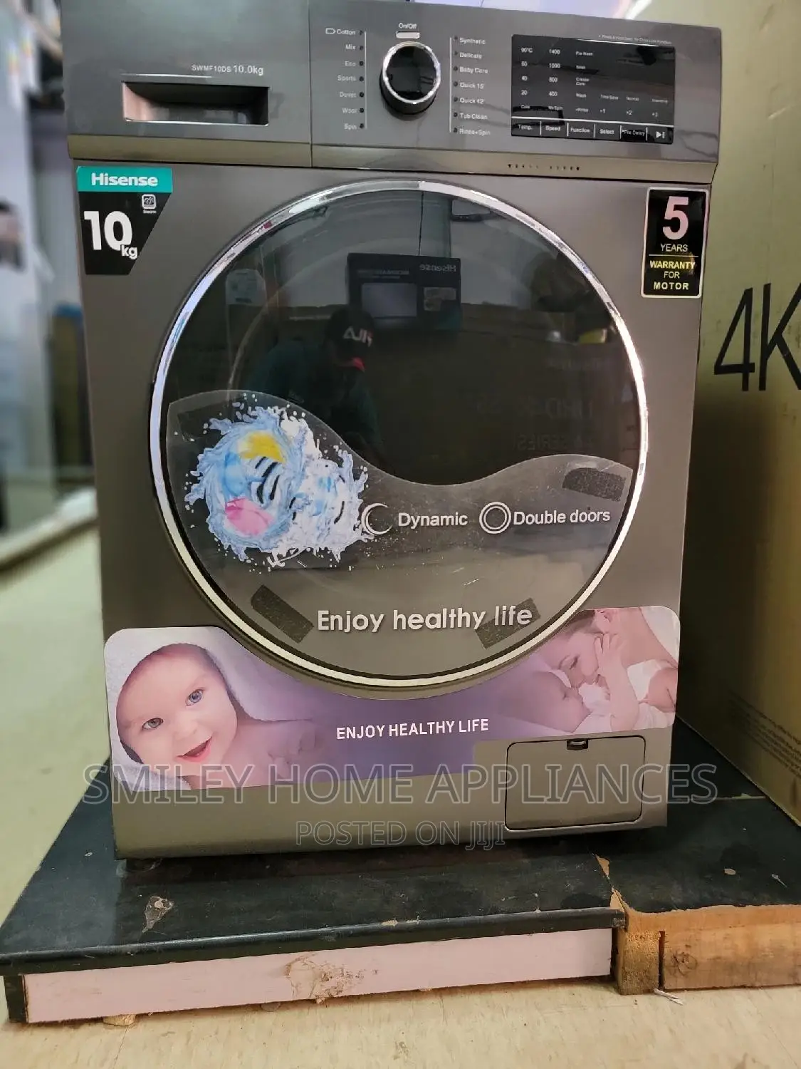 10kgs Hisense Frontloader Washing Machine Fully Automatic