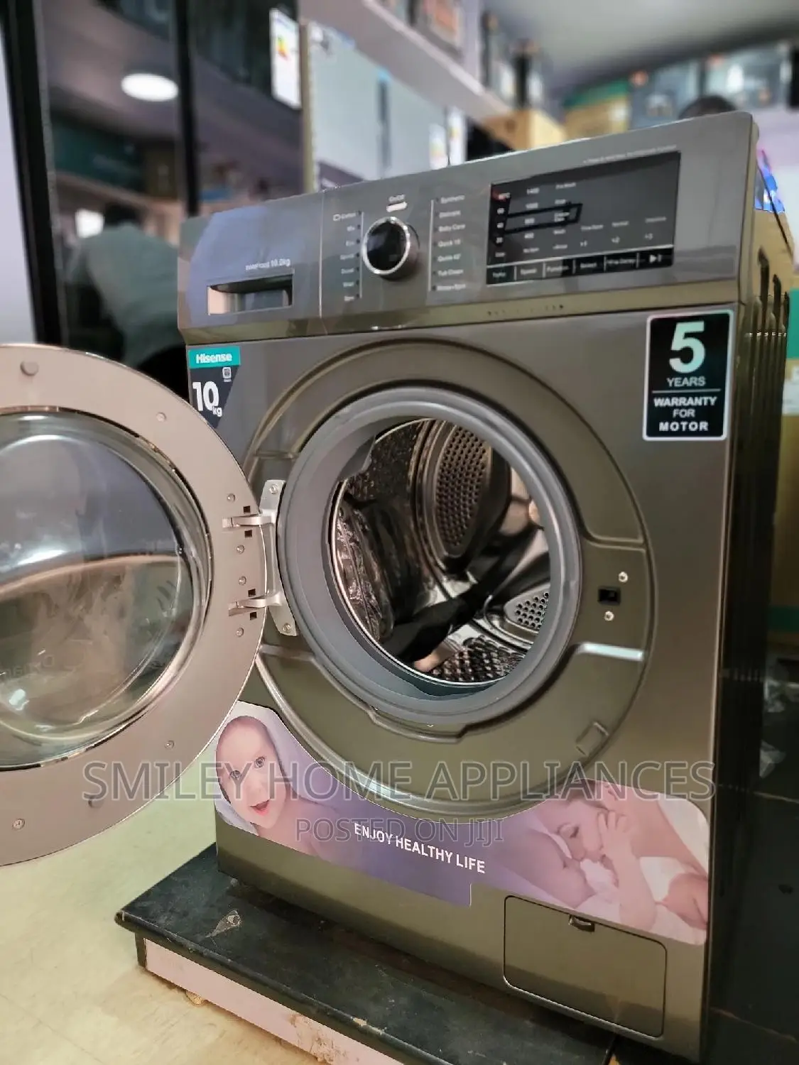 10kgs Hisense Frontloader Washing Machine Fully Automatic