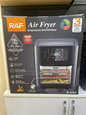 RAF 16L Digital Air Fryer Extra Larger- Black