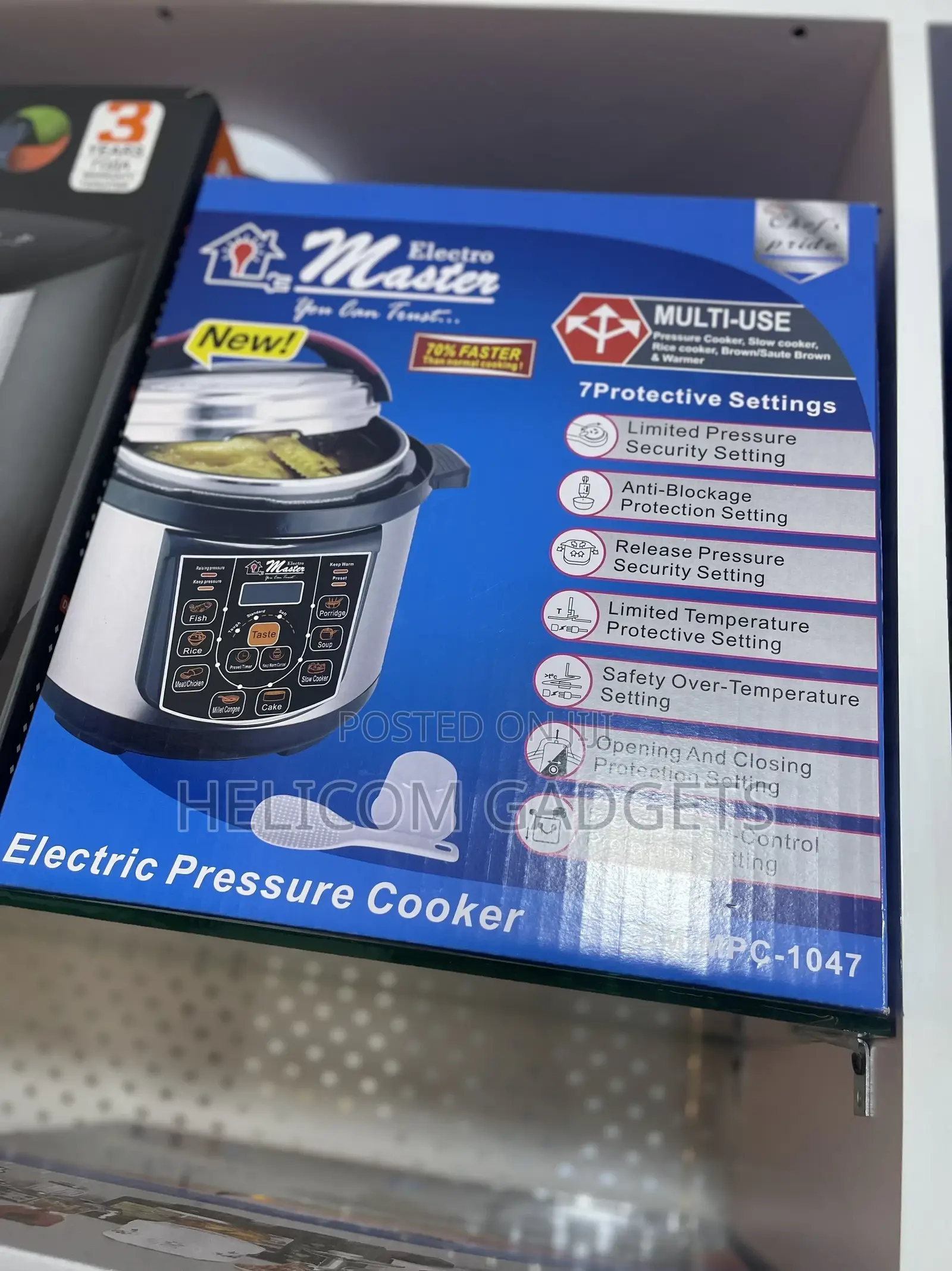 Electro Master 6.0L Pressure Cooker