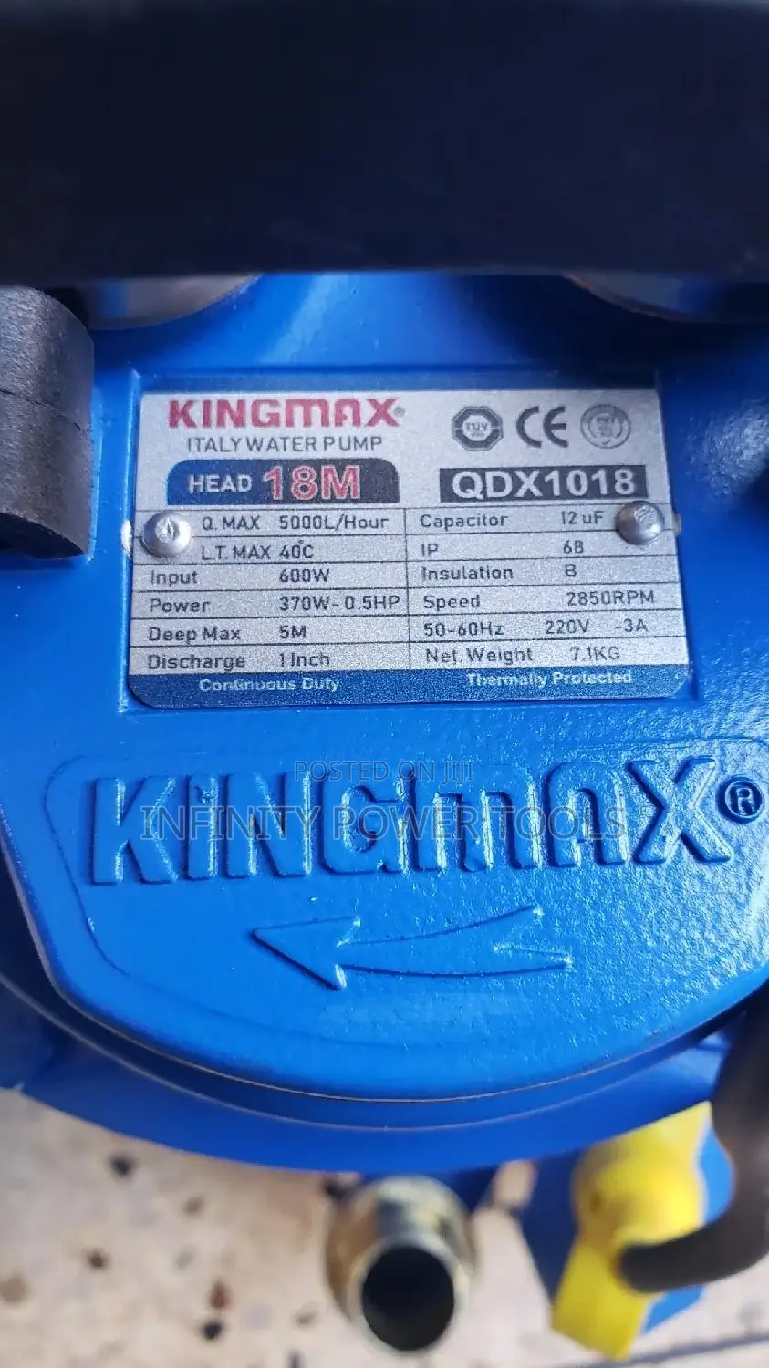 Submersible Pump 18m