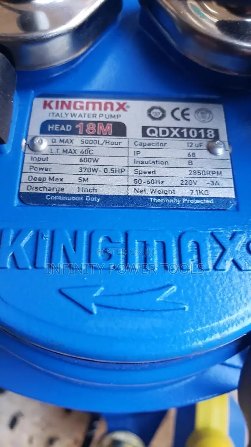 Submersible Pump 18m