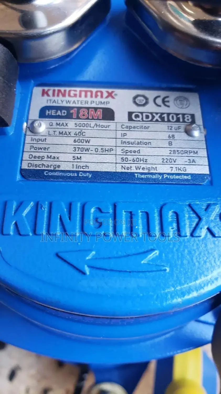 Submersible Pump 18m