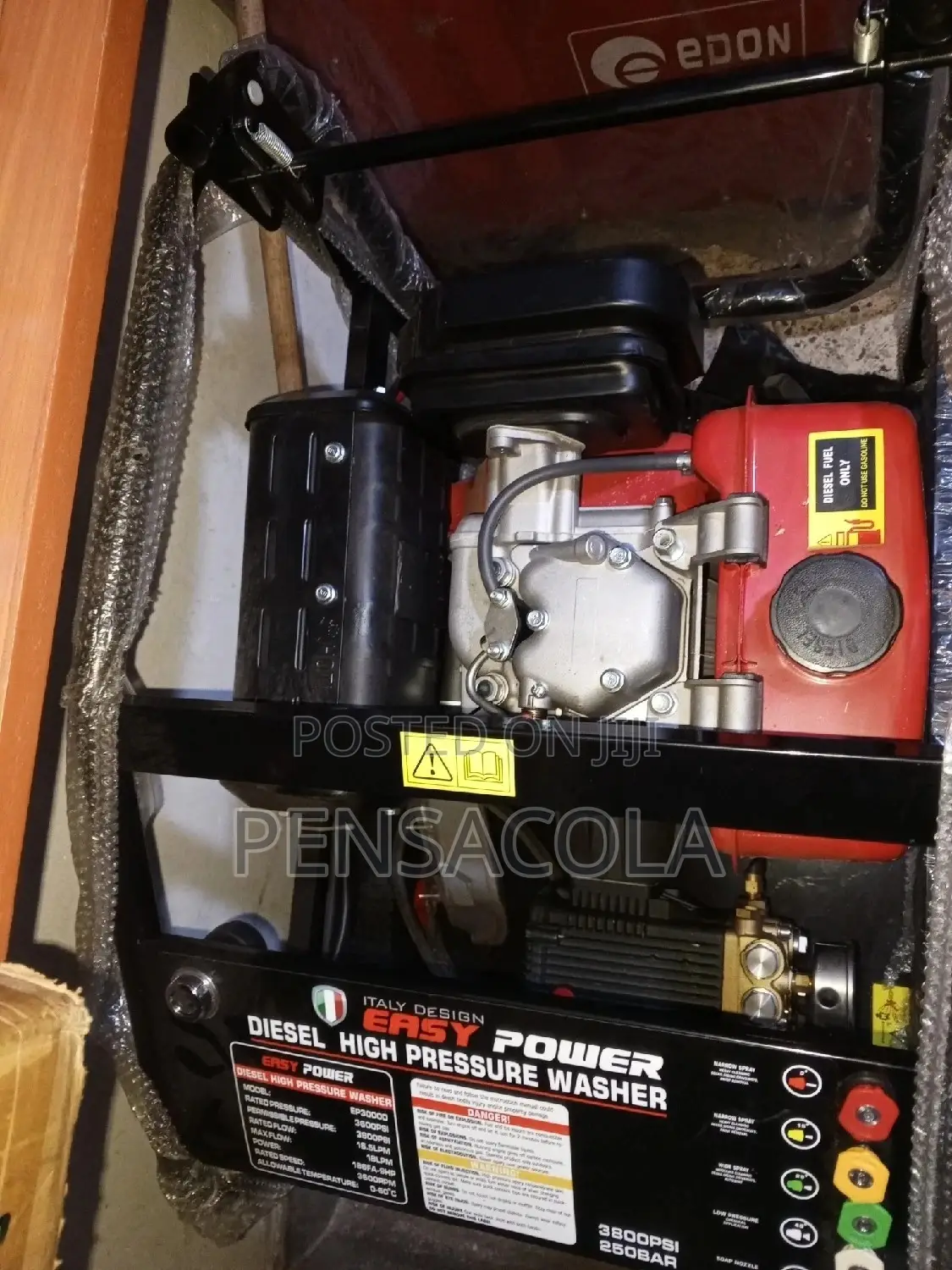 Very High Pressure Diesel Car Washer