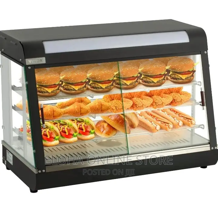 37 Kg Stainless Steel Electric Food Warmer Display
