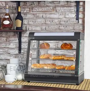 Stainless Steel 3 Tray Food Warmer Display