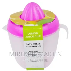 600ml Orange Lemon Squeezer Citrus Juicer Jug Container